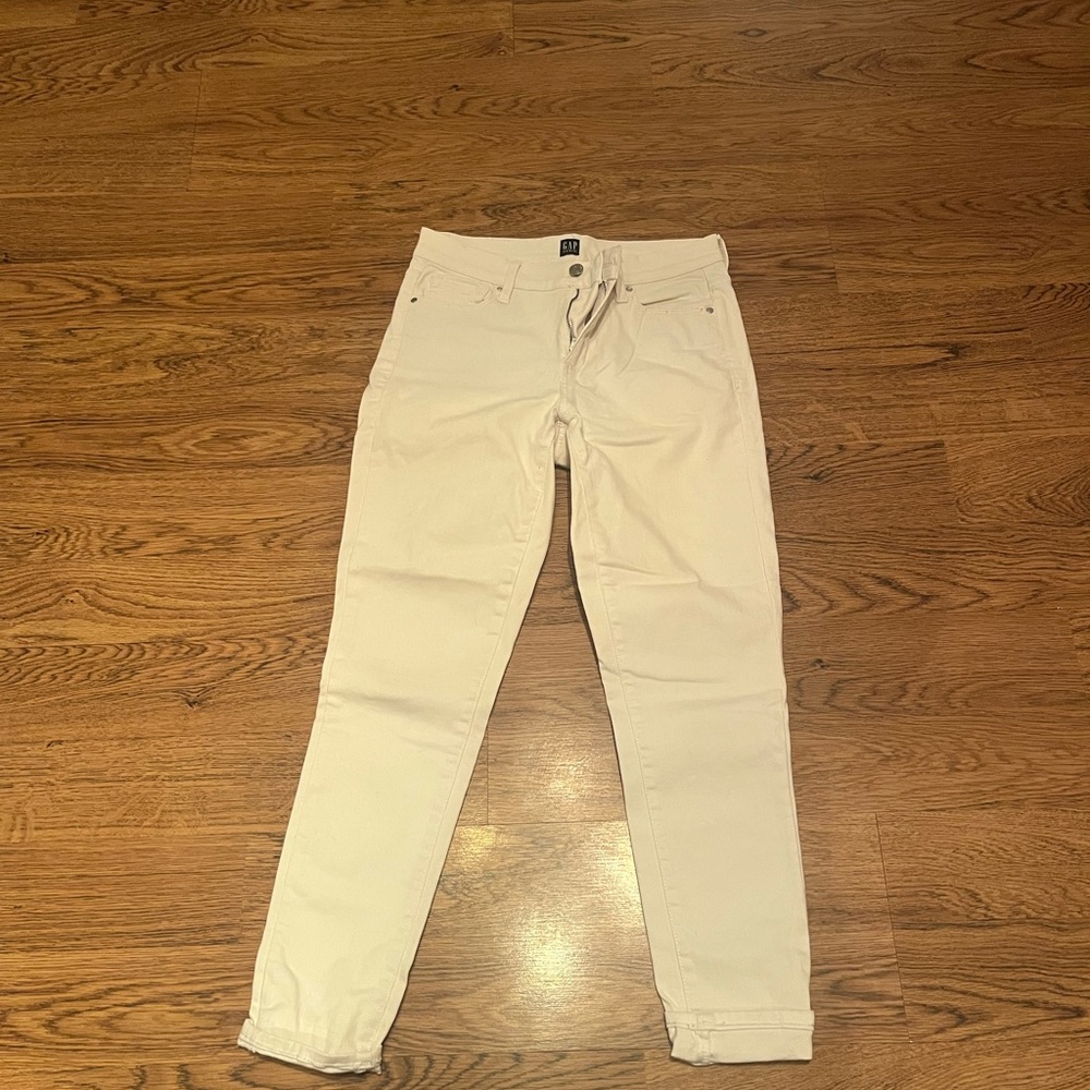 GAP Women's Skinny Jeans - off white